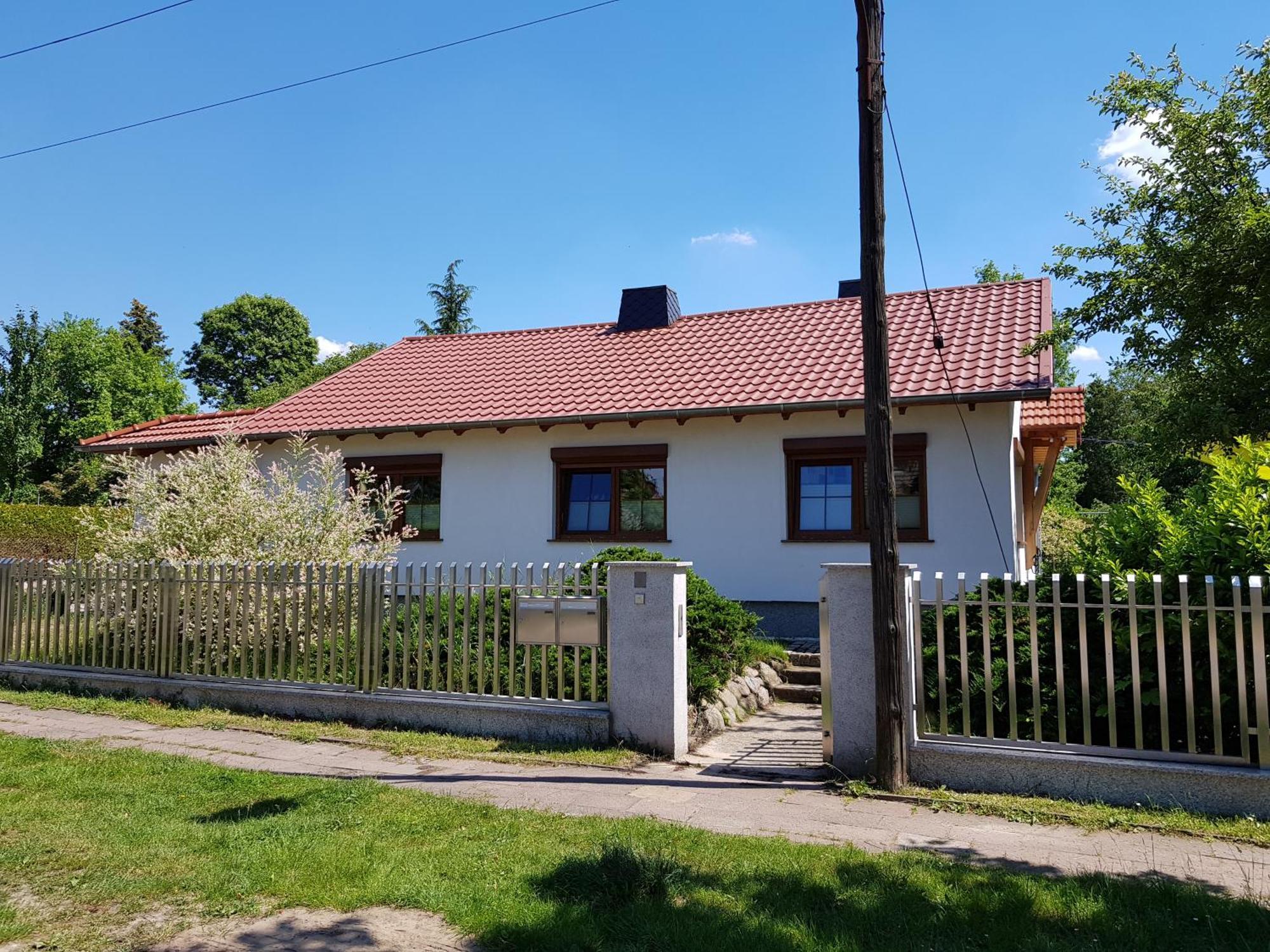 Ferienhaus In Bernau Bei Berlin Exterior foto